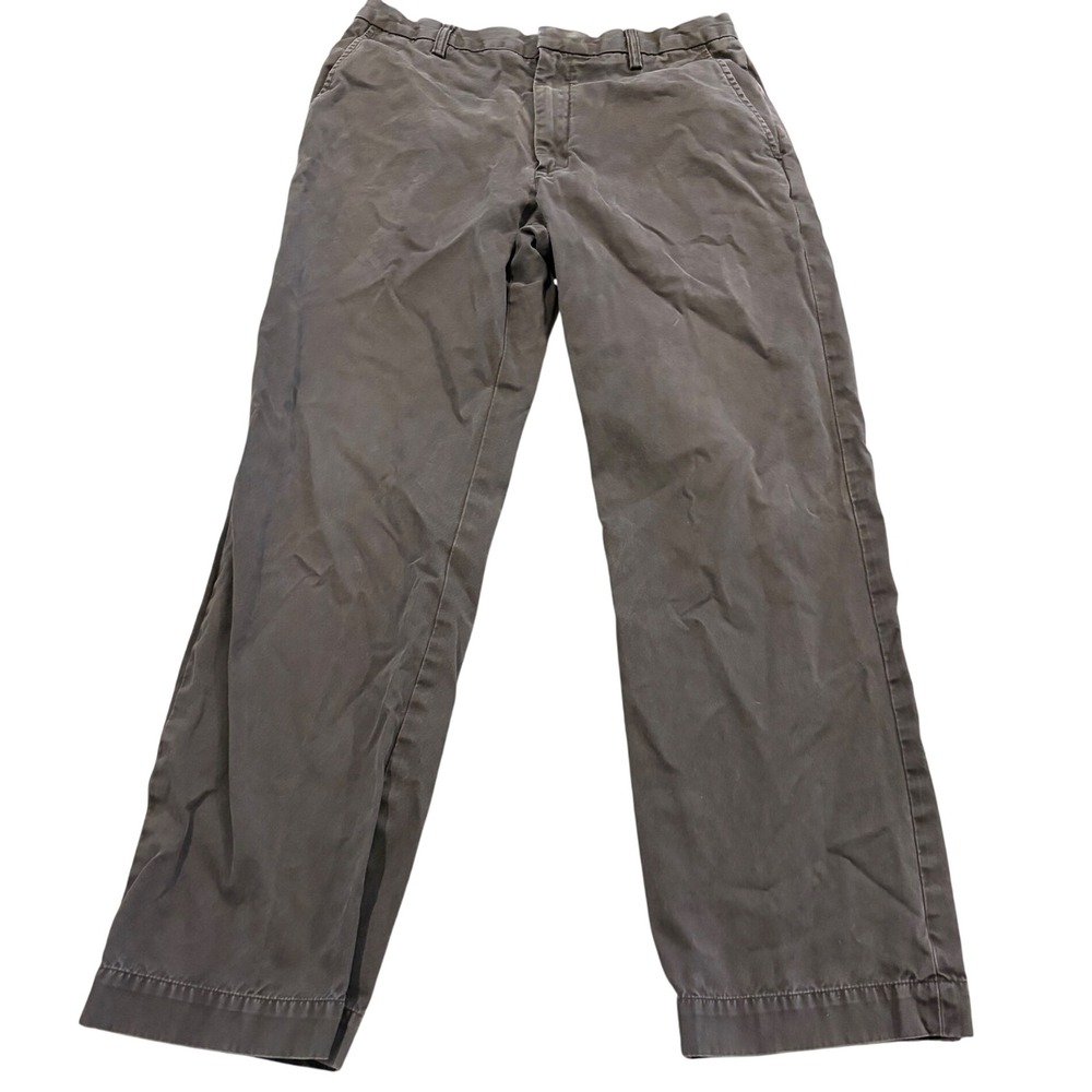 Banana Republic Relaxed Fit Dawson Chino Pant Mens (Size: 33/32)  Gray